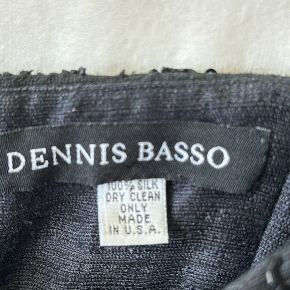 Dennis Basso silk dress size 10 - Picture 11 of 11